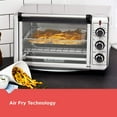 6Slice Crisp 'N Bake Air Fry Toaster Oven, 5 Cooking Functions, 60