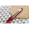 thumbnail image 3 of Pinzas de cocina profesionales, utensilios de cocina de acero inoxidable y silicona de grado alimenticio, pinzas de cocina resistentes al calor- 26 cm (rojo) Sailing Electrónica, 3 of 5