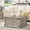 Oak, variant on Buildhom Farmhouse Coffee Table with Hidden Storage, Lift-Top Square Center Table, Light Oak Wood for Living Room, Brown