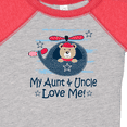 thumbnail image 4 of Inktastic My Aunt and Uncle Love Me Nephew Bear Boys Baby Bodysuit, 4 of 5