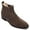 Coffee, variant on CMR CHAMARIPA High Heel Boots For Men Height Increasing Chelsea Boots Men Taller Shoes Black 6 CM / 2.36 Inches