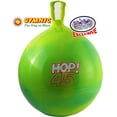 thumbnail image 3 of Gymnic Hop 45! Blue & Yellow Swirl (Green) 18" Hop Ball Matty's Toy Stop Exclusive Color (68-24), 3 of 3