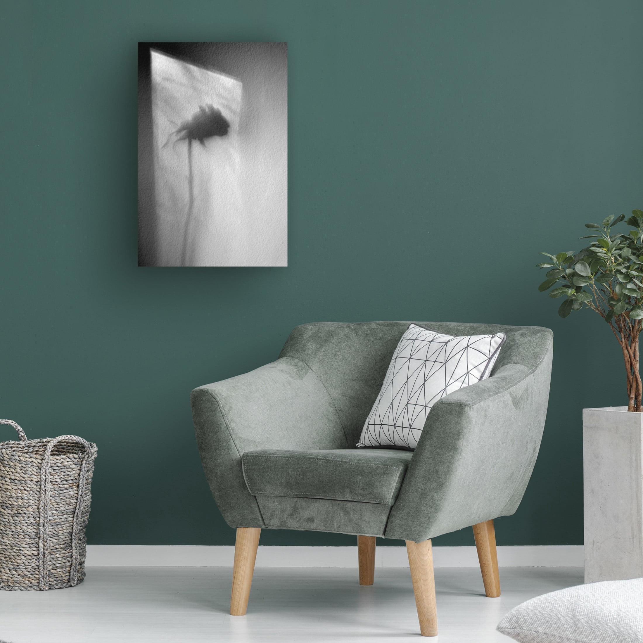 Canvas Wall Art - Marta Walla 'Rose' Wall Art for Living Room, Bedroom, or Office Décor by Trademark Fine Art - 16 x 24 Inches