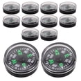 thumbnail image 1 of 12pcs Plastic Compass For Outdoor Activities 20mm Accurate Direction Guide For Hiking Camping And Survival Lightweight And Portable For Kids Adults, 1 of 6