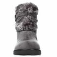 thumbnail image 2 of Womens G by GUESS Alixa Fuzzy Lined Pull On Short Winter Boots - Gray Multi, 2 of 6