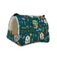 thumbnail image 2 of Hamaca para hámster, cama, guarida para hámster, escondite, jaula de juego, accesorios, nido, casa de juguete para azul, 2 of 9