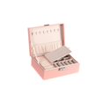 thumbnail image 3 of Organizador De Joyas, Caja Organizadora De Joyas Lujosa Clásica, Caja De Almacenamiento De Joyas De Cuero, Soporte Multifuncional Para Joyas, Accesorio Para Pendientes Advancent HA019216-00, 3 of 7