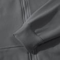 thumbnail image 7 of Women 2 Piece Fleece Tracksuit Zip Up Long Sleeve Hoodies Elastic Waist Joggers Fall Athletic Running Casual Outfits S-3XL, 7 of 7
