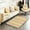 Yellow Red, variant on Striped Area Rug 3x5 Black White Rug Farmhouse Geometric Lines Carpet For Adults Men Women Ticking Stripes Abstract Non Slip Washable Decorative Rug For Living Room