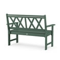 thumbnail image 2 of POLYWOOD® Canyon 48” Bench in Green, 2 of 5