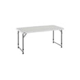 thumbnail image 1 of Mesa Plegable Lifetime 80833 Altura ajustable 61x121.9cm Color blanco, 1 of 4