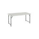 thumbnail image 1 of Mesa Plegable Lifetime 80833 Altura ajustable 61x121.9cm Color blanco, 1 of 4