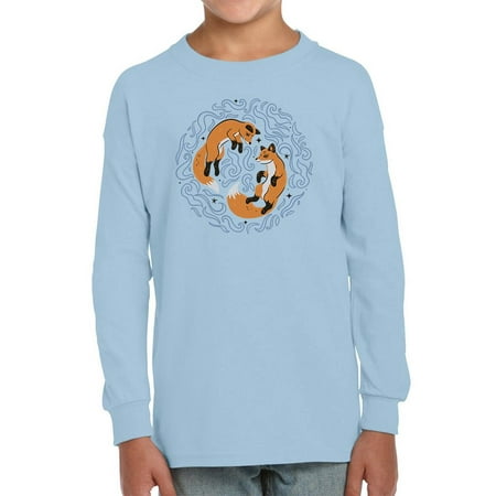 

Two Foxes In Dreamy Mist Long Sleeve Toddler -Image by Shutterstock 2 Toddler