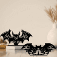thumbnail image 4 of PEIXUN « Gothic Glow : Black Bat Design Halloween Candle Holder Centerpiece Shadows & Create A Haunting Festive Atmosphère », 4 of 4