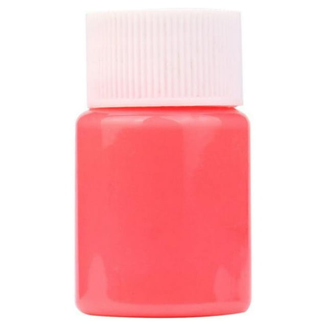 Fiudx Pintura Acrílica Luminosa, Pigmento Brillante para Manualidades, No Tóxica y Segura, Efecto Fluorescente, Multisuperficie, para Decoración de Fiestas y Manualidades, 20 G