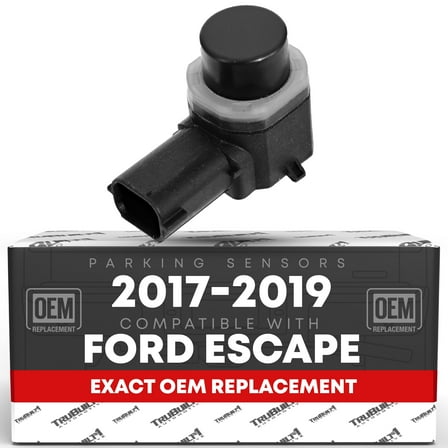 Car Parking Sensors - Compatible with 2017-2019 Ford Escape - Front or Rear Bumper Parking Aid Sensor, Backup Reverse Parking Assist Kit - OEM EM2Z15K859C, 684-106, FO1078101