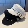 thumbnail image 5 of VISALY Baseball Cap Women Hats Baseball Caps | Ponytail Baseball Hats for Women Headband Hats for Women Tea Party Star Cap Chauffeur Womens Straw Hats for Summer Baseball Hats for Women, 5Pair, 5 of 5