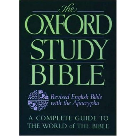 Pre-Owned The Oxford Study Bible: Revised English Bible with Apocrypha (Hardcover) 9780195290011