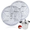 thumbnail image 2 of RNSXYAT 2Pcs Pressure Canner Rack, 11 Inch Pressure Cooker Canning Racks, Premium Canner Rack for Pressure Canner, Stainless Steel Pressure Canner Rack Compatible with Presto, All-American and More, 2 of 4