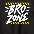 thumbnail image 3 of Instant Message - Bro Zone - Toddler & Youth Crewneck Fleece Sweatshirt, 3 of 6
