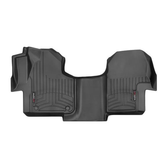 WeatherTech Custom Fit FloorLiners compatible with 2026-2026 Mercedes Sprinter - 1st Row - Over The Hump, Black