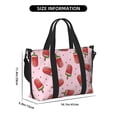 thumbnail image 2 of Rocae Watermelon Ice Cream for Travel Shoulder Bag Top Handle Handbag with Yoga Mat Buckle for Gym, Work, Travel, 2 of 7