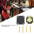 thumbnail image 4 of Electric Guitar Neck Plate With 4 Holes, Protective Guitar Neck Board Replacement For Improved Tone And Resonance, 4 of 8