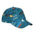 thumbnail image 2 of Goofa Construction Trucks Printed Baseball Cap for Men and Women - Adjustable Unisex Hat for Sports and Casual Wear,Sun protection Casual Outdoor Everyday Fashion Cap, 2 of 9