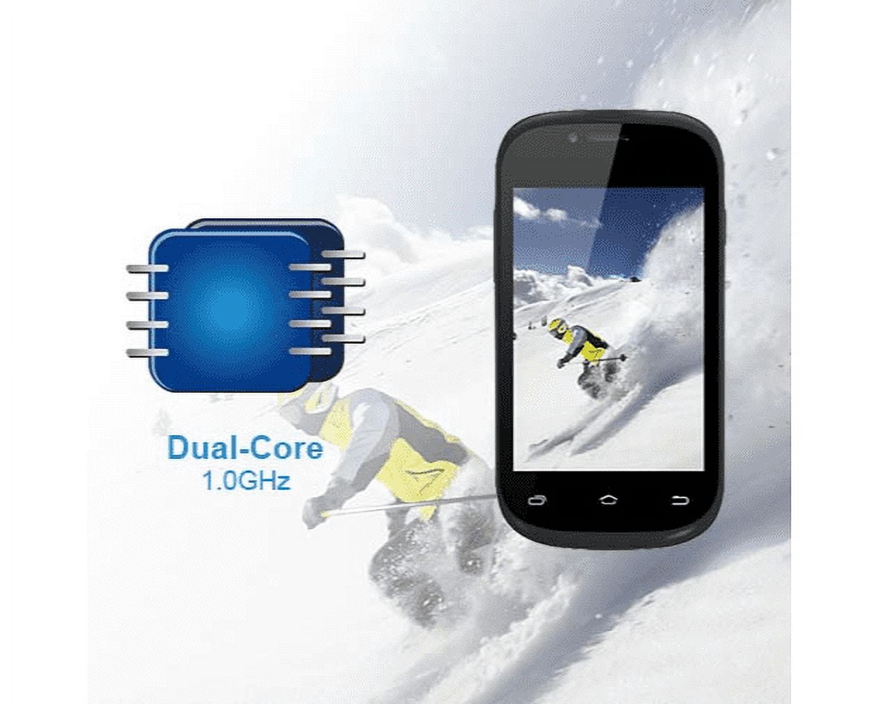 KOCASO Freedom One – 3.5" Dual-Core Android Phone, Dual SIM, GPS