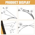 thumbnail image 3 of GETAJGHSD Guitarists 6Pcs Guitar Strings Electric High Carbon Steel Core Nickel For Performance And Music Practice, 3 of 8