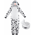 thumbnail image 5 of Kids 101 Day of School Dalmatian Costume, Spotted Dog Jumpsuit Puppy Outfit for Boys Girls 8-10Y, 5 of 6