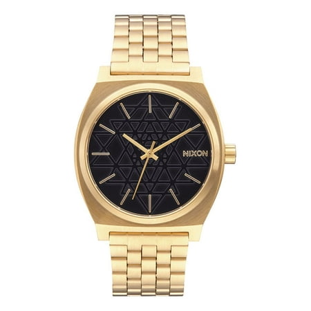 - A0452478 Time Teller Gold Black Stamped Steel Watch