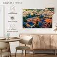 thumbnail image 5 of Elephant Stock Meenakshi Temple Complex Wall Art - Horizontal Canvas Wall Art - Living Room Wall Decor - Religion And Spirituality Canvas - Orange And Gray Decor - 36" x 24", 5 of 8