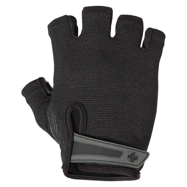 Harbinger Power Weightlifting Gloves with StretchBack Mesh and Leather