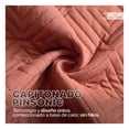 thumbnail image 3 of Edredón Ligero Real Textil + 2 Fundas de Almohada, Juego de Colcha Matrimonial, Color Terracota, 3 of 7