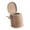 Khaki, variant on Camping Portable Toilet, Lightweight Indoor Outdoor Commode with Inner Bucket, Compact Porta Potty for Emergency Use, Travel Toilet for Car Van Boat Camping Trips, Complete Portable Restroom Solution