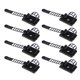 thumbnail image 1 of 200 bridas ajustables autoadhesivas para cables, organizador de cables, sujetadores de cables (negro), 1 of 7