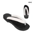 thumbnail image 2 of Sonducket 1 par de zapatos Retro para Cosplay, pantuflas de antideslizantes, plataforma impermeable resistente al desgaste, sandalias de verano, Accesorios de calzado Blanco/42-43 Sonducket AP012712-06, 2 of 6