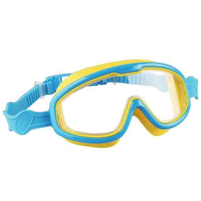 Kids Swimming Goggles, Kids Swim Goggles for Boys Girls Junior Children Age 8-13, Quick Release Strap Anti-Leak Goggles White