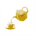 thumbnail image 5 of 3 Piezas DIY Acrílico de Café Tetera 3D Reloj de Pared Cocina Relojes de Pared Sala de Estar Comedor Decoración del Hogar Reloj, 5 of 5