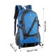 thumbnail image 4 of Paquete al aire libre Mochila de senderismo ligera Mochila de exterior resistente al agua para hombres Mujeres Camping Ciclismo Escalada Viajar, 4 of 7