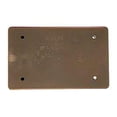 thumbnail image 1 of Carlon  Lamson Single Gang Blank Box Cover, 1 of 1