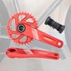 thumbnail image 4 of Juego de cadena para bicicleta de montaña de 32t, 36t, 38t y 170 mm de longitud Juego de fácil de individual 34t rojo Cola Bike Cainring Crokset, 4 of 8
