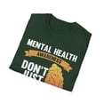 thumbnail image 4 of Humorous Don't Judge Don't Understand Psychiatry Sickness Novelty Psychiatrist Brain Mind Thinking Disorders Unisex Softstyle T-Shirt, 4 of 4