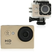 SJ4000 2.0" LCD 1080P Wearable Style Waterproof Sports DV Camcorder Golden