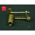 thumbnail image 2 of Antique Small Padlock Chinese Copper Latch Horizontal Open Code Lock Tang Dynast, 2 of 5