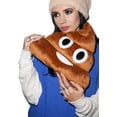 thumbnail image 4 of Emoticon almohada colorido, pila de caca sonriente marrón poo emoticon caca almohada redonda emoticon caca peluche suave regalo juguete decoración Ormromra LKX-0699, 4 of 4