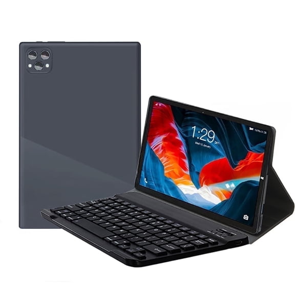 10.1 inch New Upgraded Tablet with Android 13,8GB+256GB,1920*1200,8500mAH,Supports Split Screen and GpsBlack