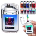 thumbnail image 1 of Portable Rechargeable Windproof Arc Arc Plasma Windproof Flameless Rechargeable For Outdoor, 1 of 9