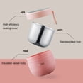 thumbnail image 4 of Washranp 20oz Soup Cup Wide Mouth Vacuum Insulated Food Jar,Stainless Steel Double-walled Food Containers for Hot Cold Food Lunch, 4 of 8